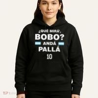 Que Mira´Bobo Argentina 10 Hoodie thumb 5