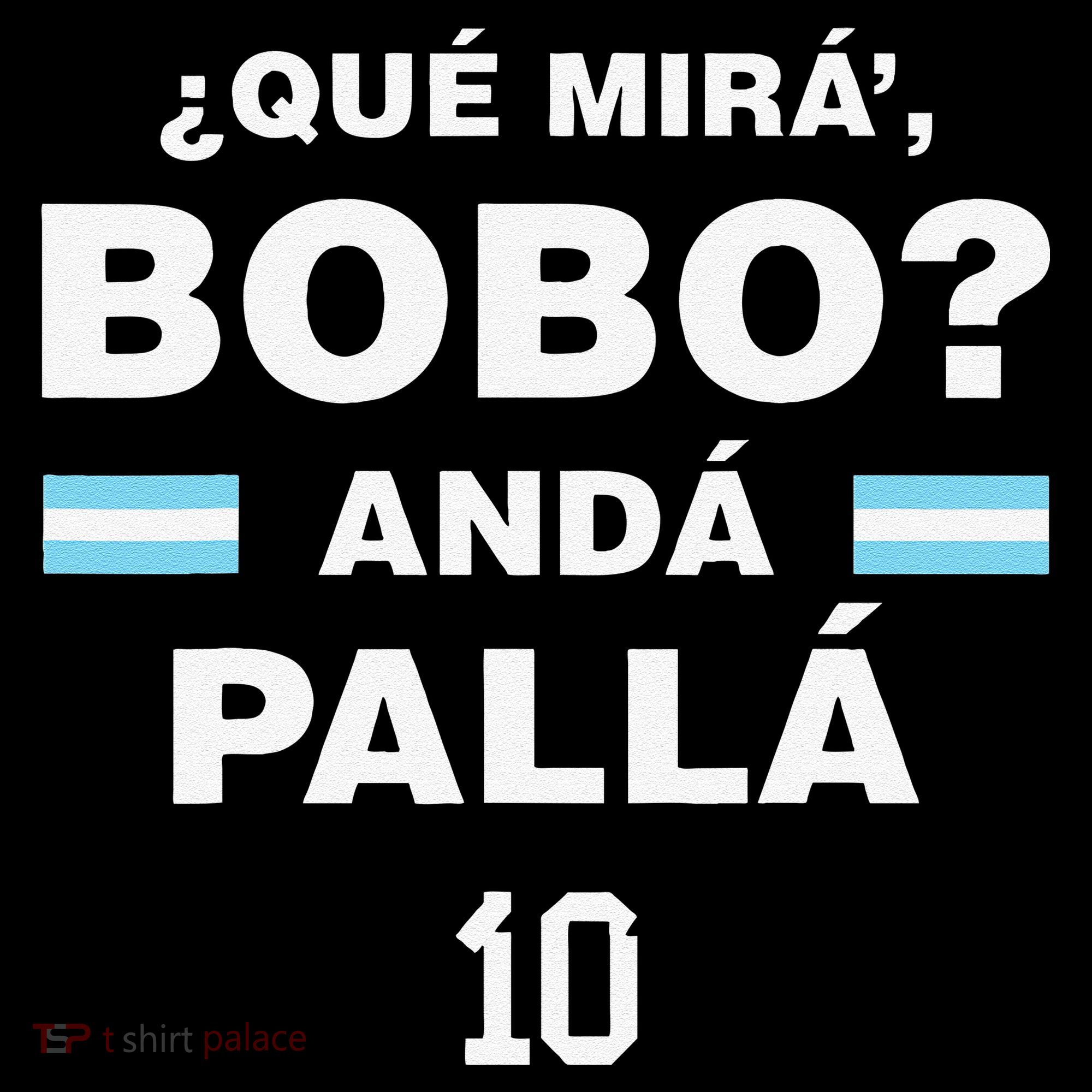 Que Mira´Bobo Argentina 10 Women's Hoodie