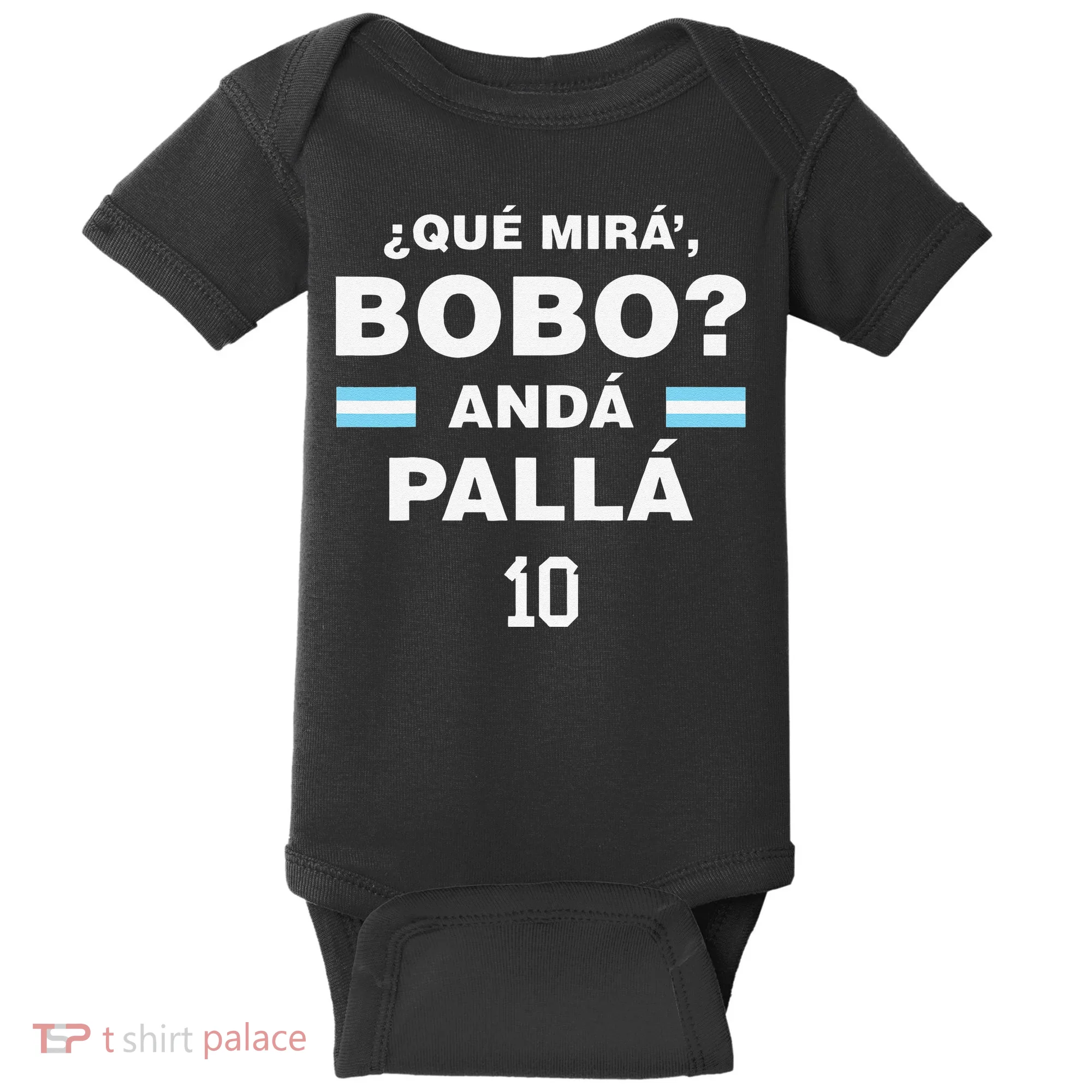 Que Mira´Bobo Argentina 10 Baby Bodysuit