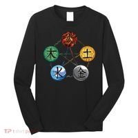 Qigong Martial Arts Elements Long Sleeve Shirt thumb 0