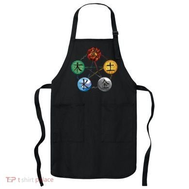 Qigong Martial Arts Elements Apron
