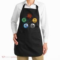 Qigong Martial Arts Elements Apron thumb 2