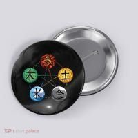 Qigong Martial Arts Elements Button thumb 0