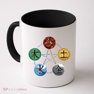 Qigong Martial Arts Elements Coffee Mug