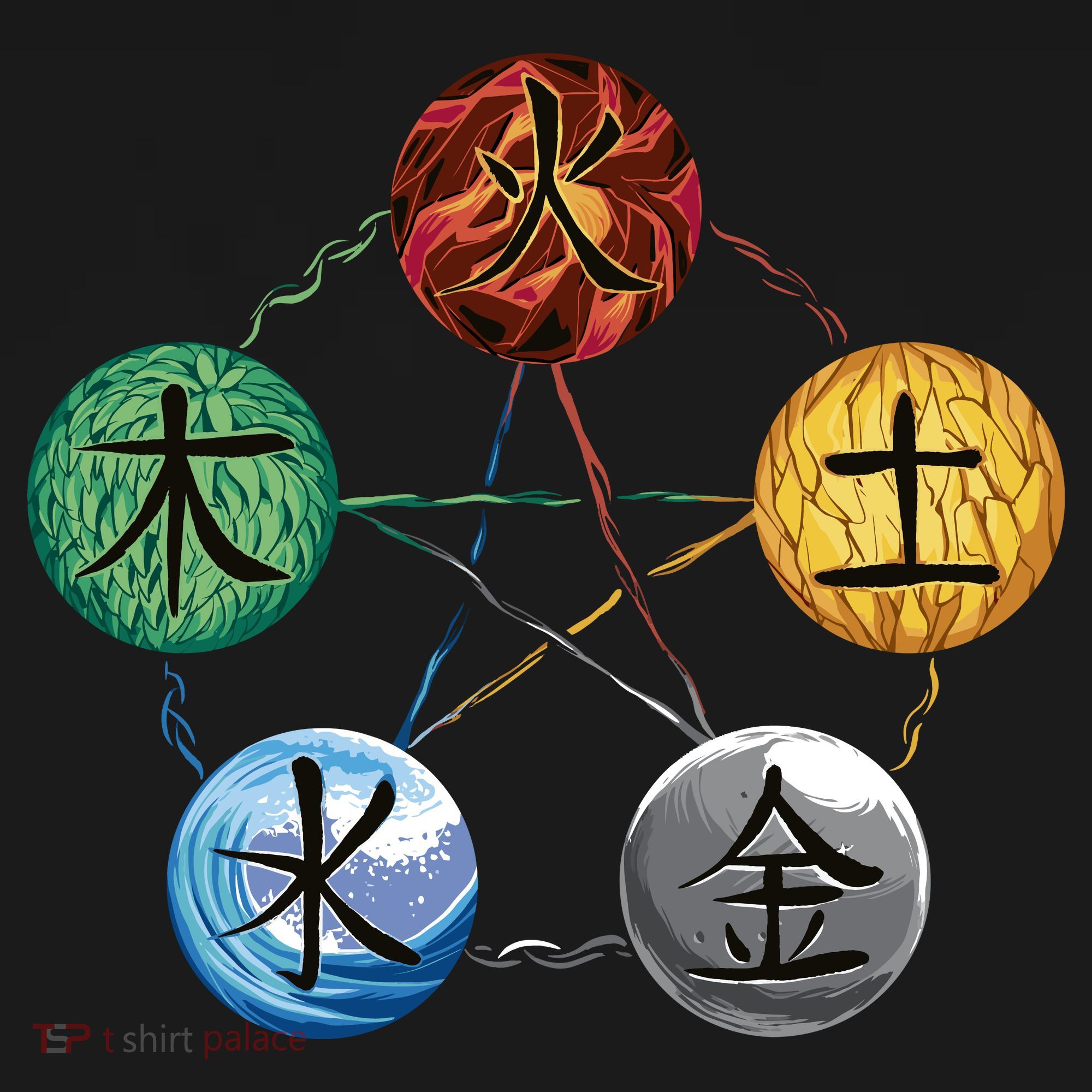Qigong Martial Arts Elements Polo
