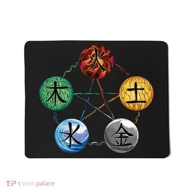 Qigong Martial Arts Elements Mousepad