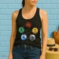 Qigong Martial Arts Elements Women's Tank Top thumb 2