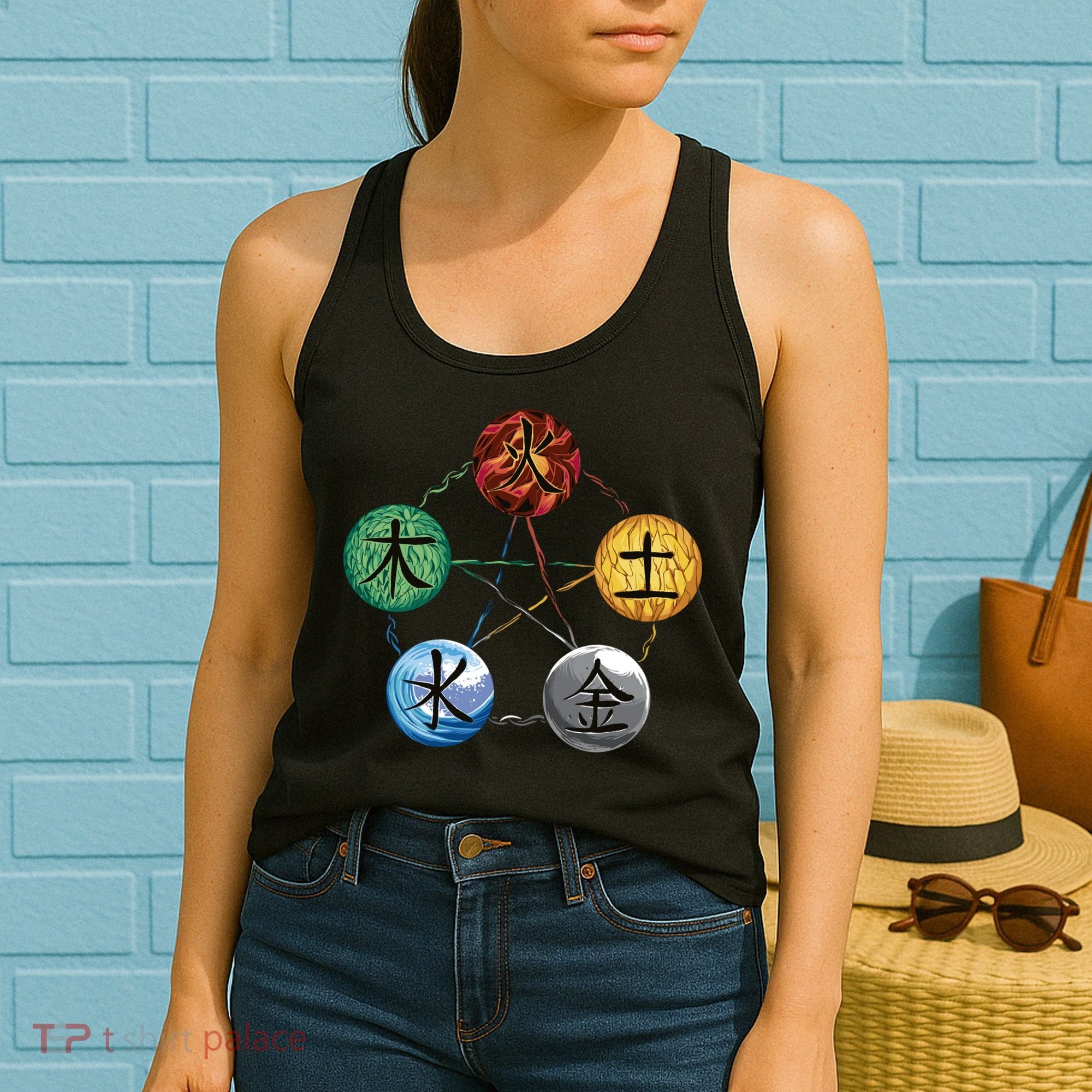 Qigong Martial Arts Elements Women's Tank Top