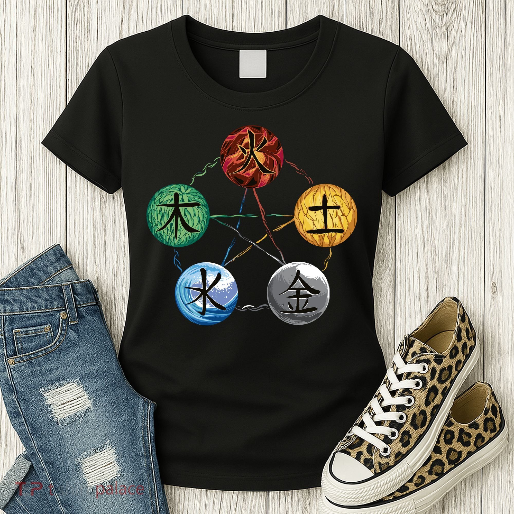 Qigong Martial Arts Elements Women's T-Shirt