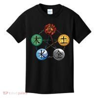 Qigong Martial Arts Elements Kids T-Shirt thumb 0