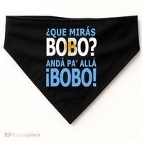 Que Mira´Bobo Argentina 10 USA-Made Doggie Bandana thumb 0