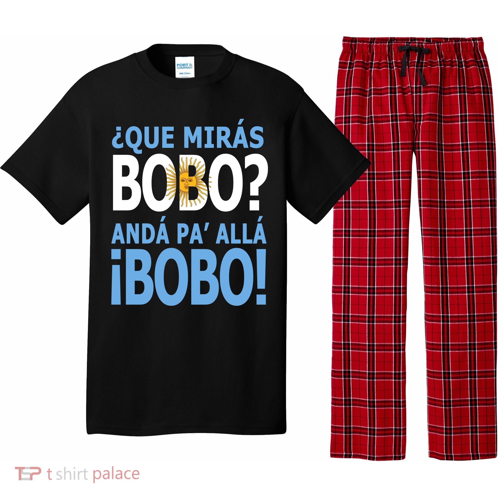 Que Mira´Bobo Argentina 10 Pajama Set