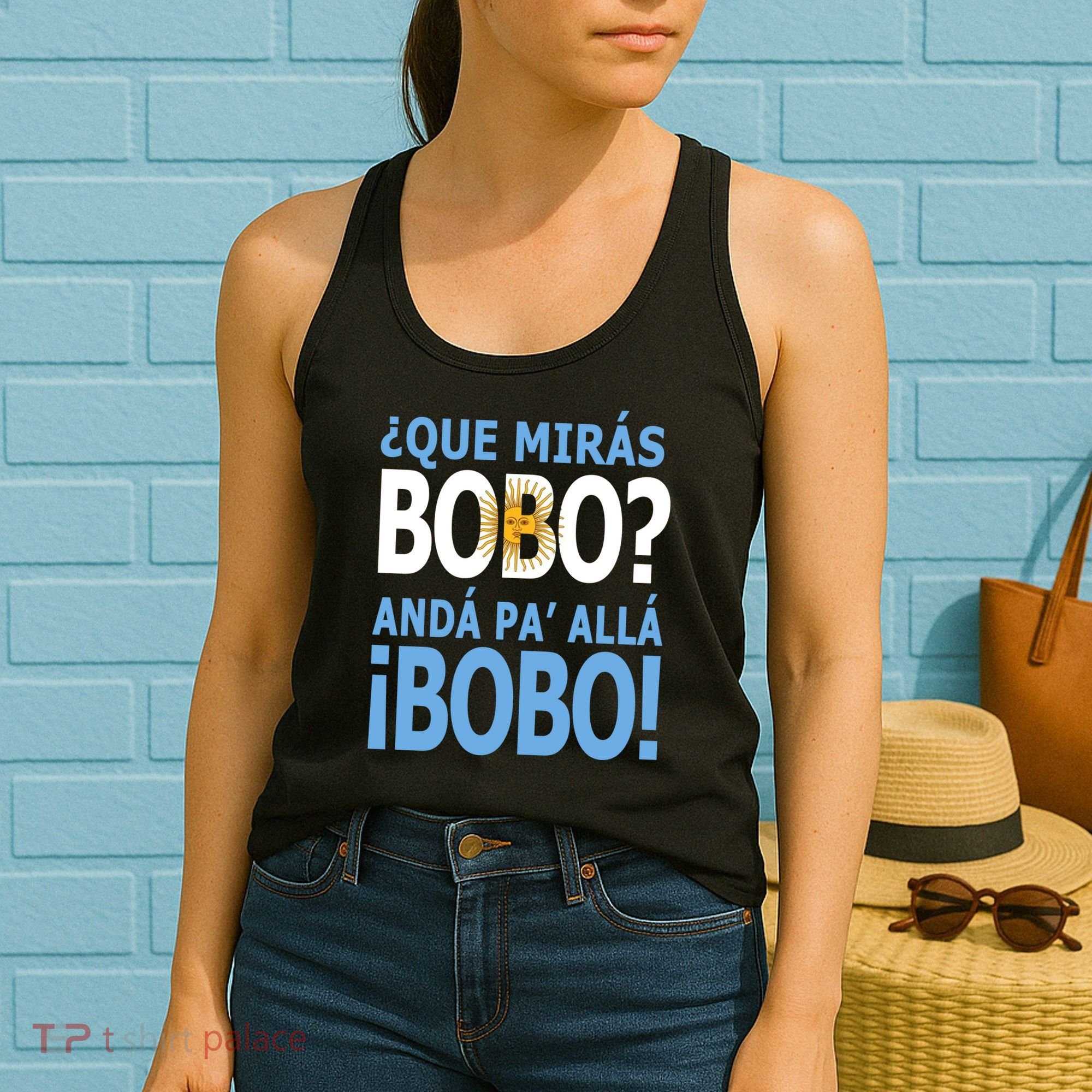 Que Mira´Bobo Argentina 10 Women's Tank Top