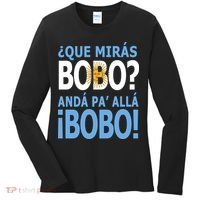 Que Mira´Bobo Argentina 10 Women's Long Sleeve Shirt thumb 0