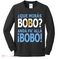 Que Mira´Bobo Argentina 10 Kids Long Sleeve Shirt thumb 0