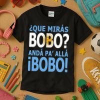Que Mira´Bobo Argentina 10 Kids T-Shirt thumb 3