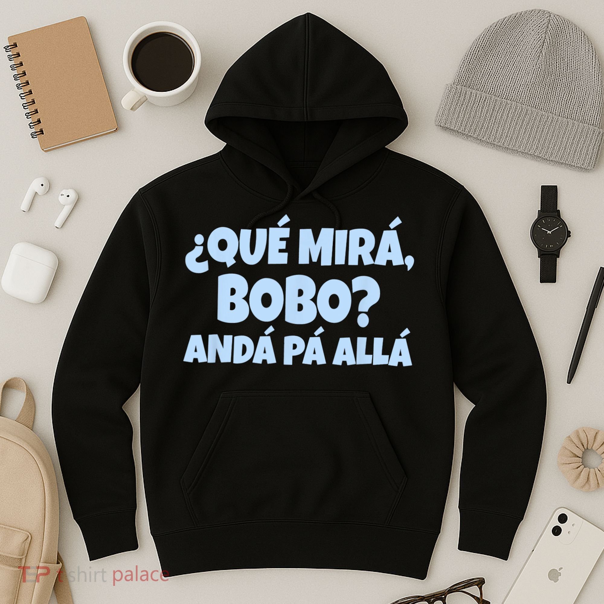 Qué Miras Bobo Qué Mira Bobo Funny Meme Hoodie