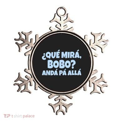 Qué Miras Bobo Qué Mira Bobo Funny Meme Ornament