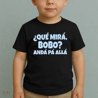 Qué Miras Bobo Qué Mira Bobo Funny Meme Toddler T-Shirt thumb 2