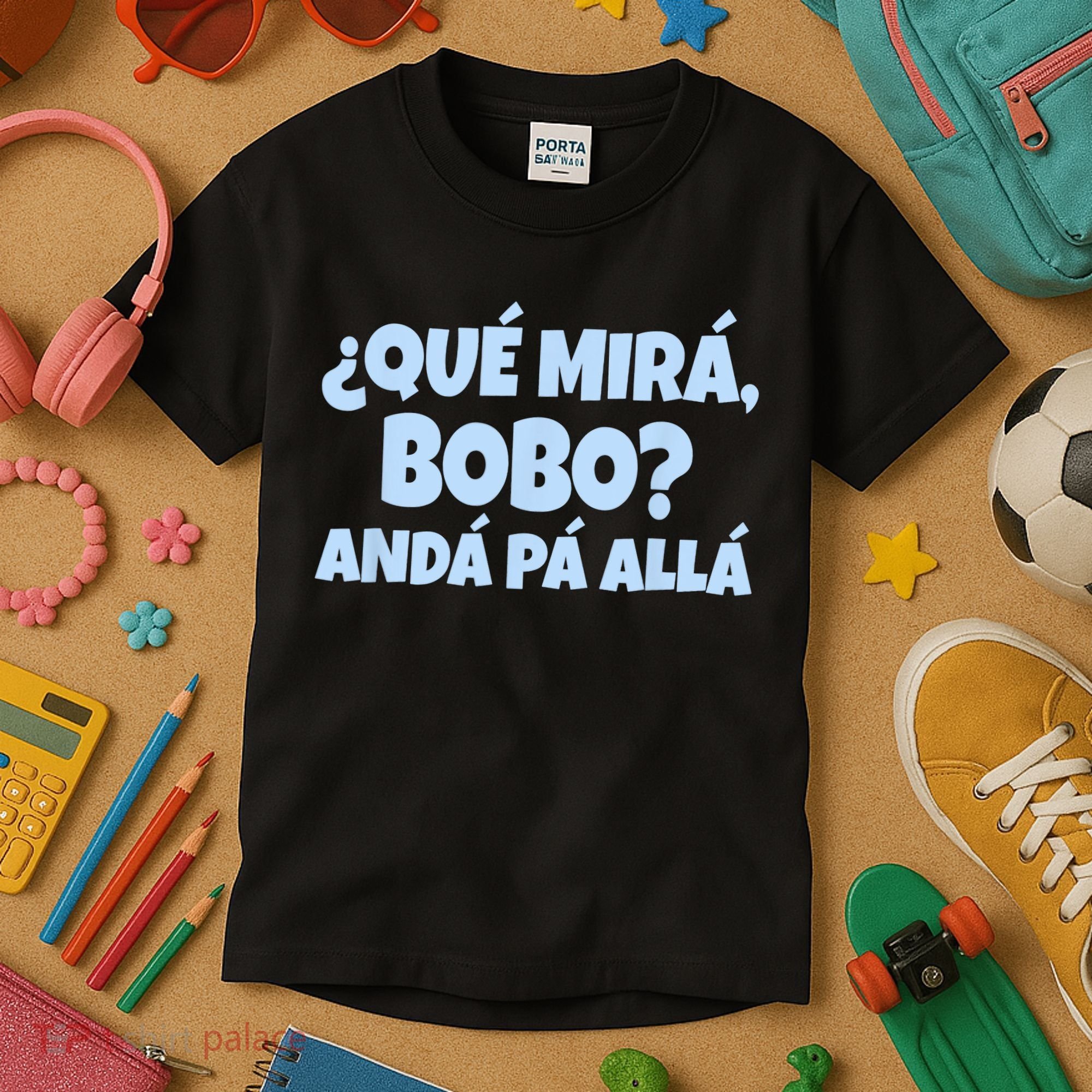 Qué Miras Bobo Qué Mira Bobo Funny Meme Kids T-Shirt