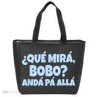 Qué Miras Bobo Qué Mira Bobo Funny Meme Tote Bag thumb 0