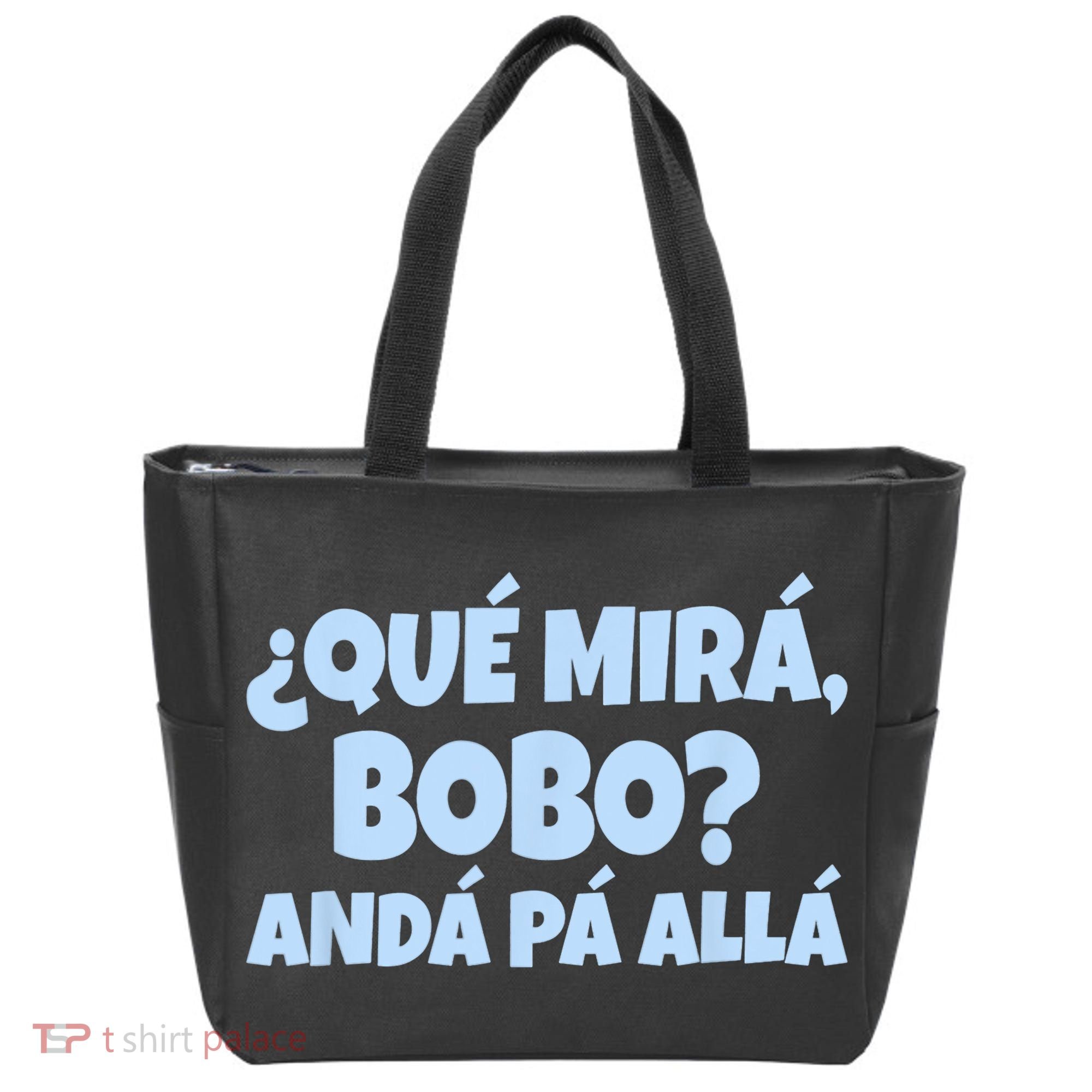 Qué Miras Bobo Qué Mira Bobo Funny Meme Tote Bag