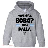 Qué Miras Bobo Qué Mira Bobo, Andá Pa' Allá Toddler Hoodie thumb 0