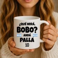 Qué Miras Bobo Qué Mira Bobo, Andá Pa' Allá Coffee Mug thumb 3