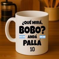 Qué Miras Bobo Qué Mira Bobo, Andá Pa' Allá Coffee Mug thumb 4