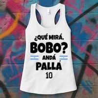 Qué Miras Bobo Qué Mira Bobo, Andá Pa' Allá Women's Tank Top thumb 3