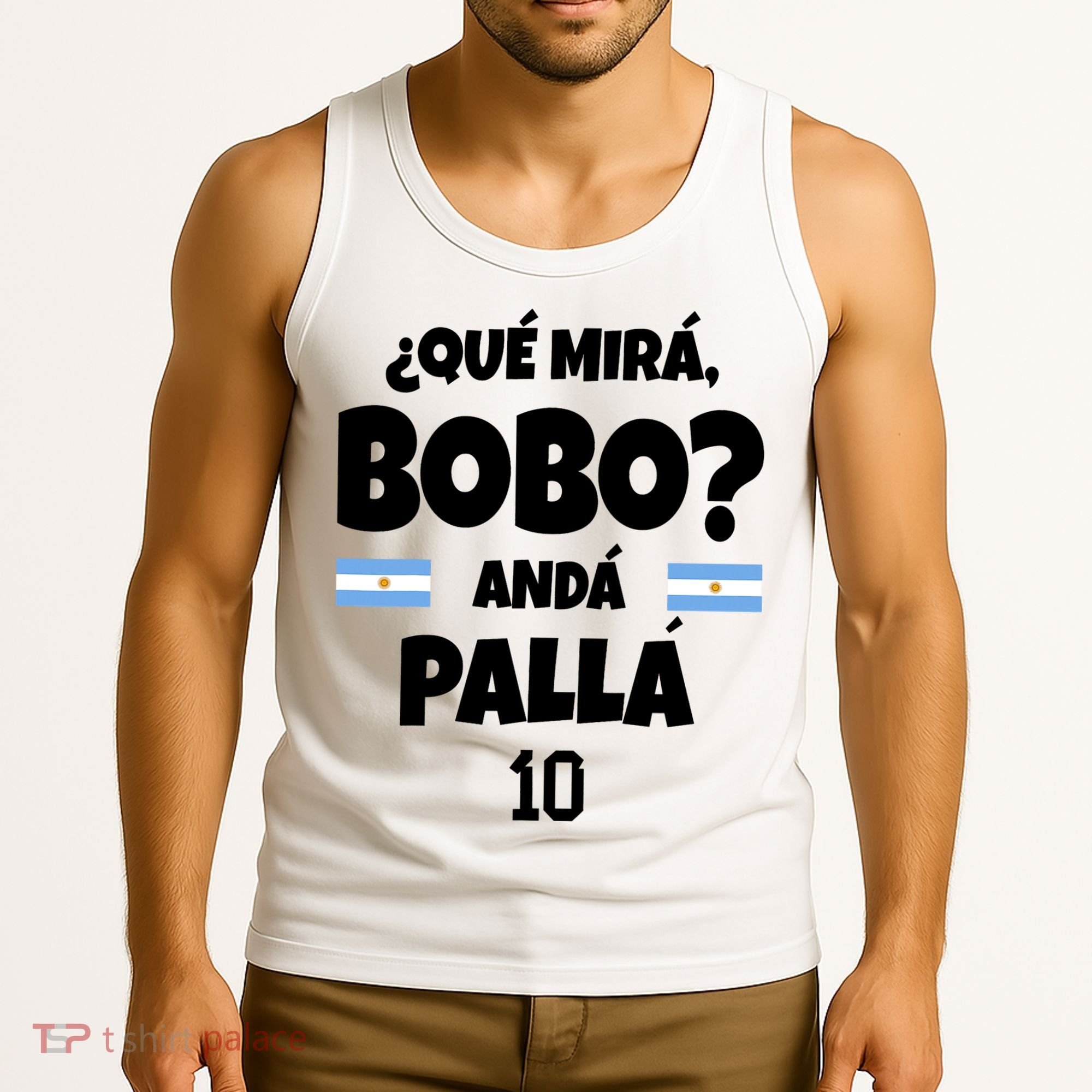 Qué Miras Bobo Qué Mira Bobo, Andá Pa' Allá Tank Top