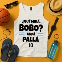 Qué Miras Bobo Qué Mira Bobo, Andá Pa' Allá Tank Top thumb 4
