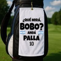 Qué Miras Bobo Qué Mira Bobo, Andá Pa' Allá Golf Towel thumb 2