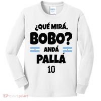 Qué Miras Bobo Qué Mira Bobo, Andá Pa' Allá Kids Long Sleeve Shirt thumb 0