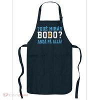Qué Mirás Bobo, Andá Pa' Allá Funny Speech Apron thumb 0