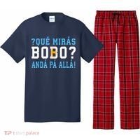 Qué Mirás Bobo, Andá Pa' Allá Funny Speech Pajama Set thumb 0