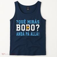 Qué Mirás Bobo, Andá Pa' Allá Funny Speech Tank Top thumb 2