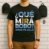 Qué Mirás Bobo, Andá Pa' Allá Funny Speech Argentina Flag Vintage T-Shirt thumb 6