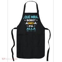 Qué Miras Bobo anda pa alla Qué Mira Bobo Apron thumb 0