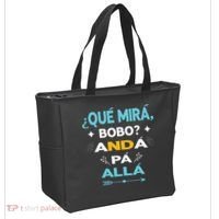 Qué Miras Bobo anda pa alla Qué Mira Bobo Tote Bag thumb 2