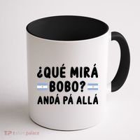 Qué Mira Bobo Qué Miras Bobo Argentina Soccer Coffee Mug thumb 1