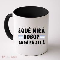 Qué Mira Bobo Qué Miras Bobo Argentina Soccer Coffee Mug thumb 0