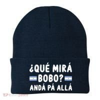 Qué Mira Bobo Qué Miras Bobo Argentina Soccer Beanie thumb 0