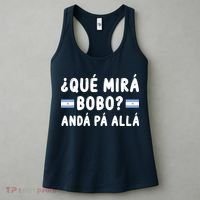 Qué Mira Bobo Qué Miras Bobo Argentina Soccer Women's Tank Top thumb 3