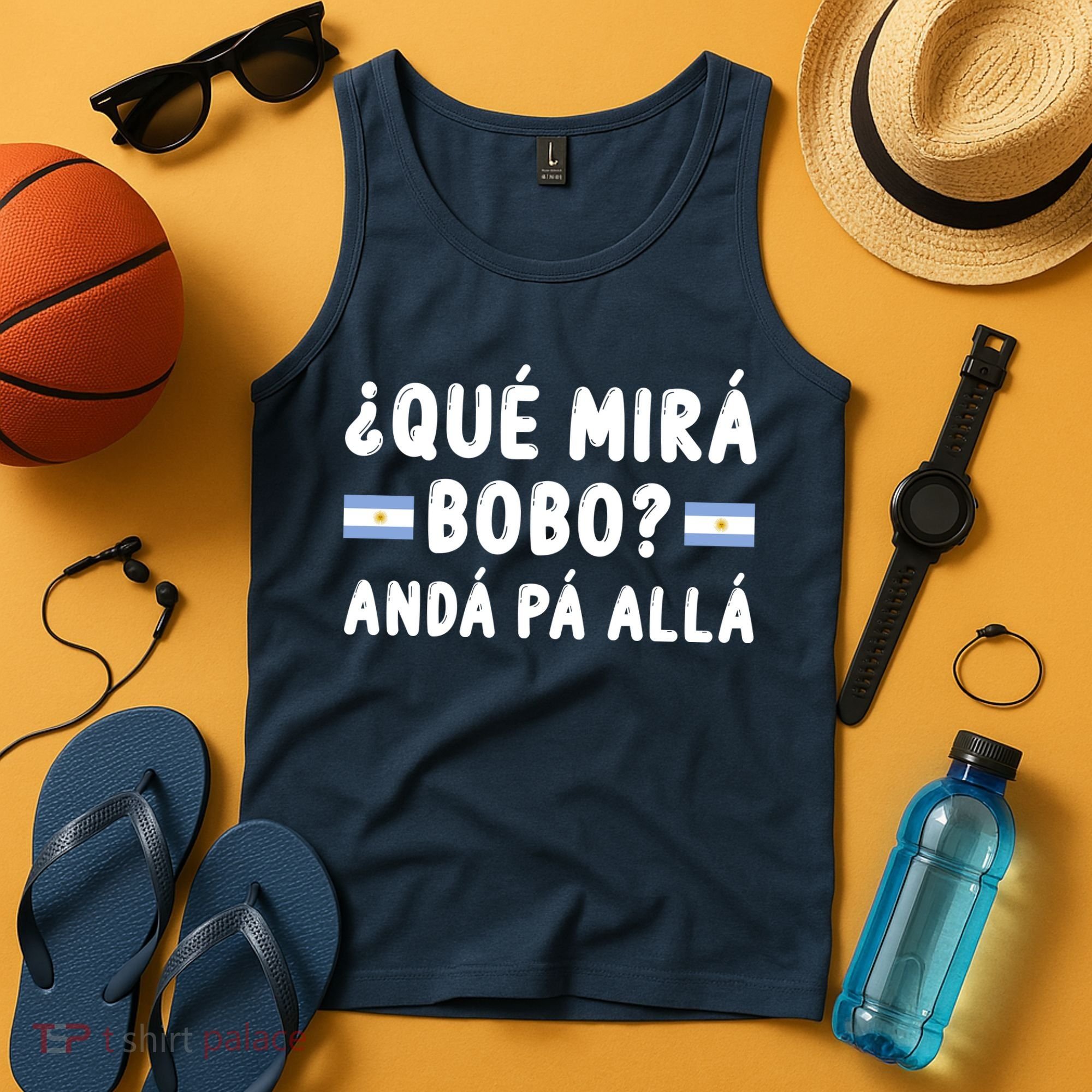 Qué Mira Bobo Qué Miras Bobo Argentina Soccer Tank Top
