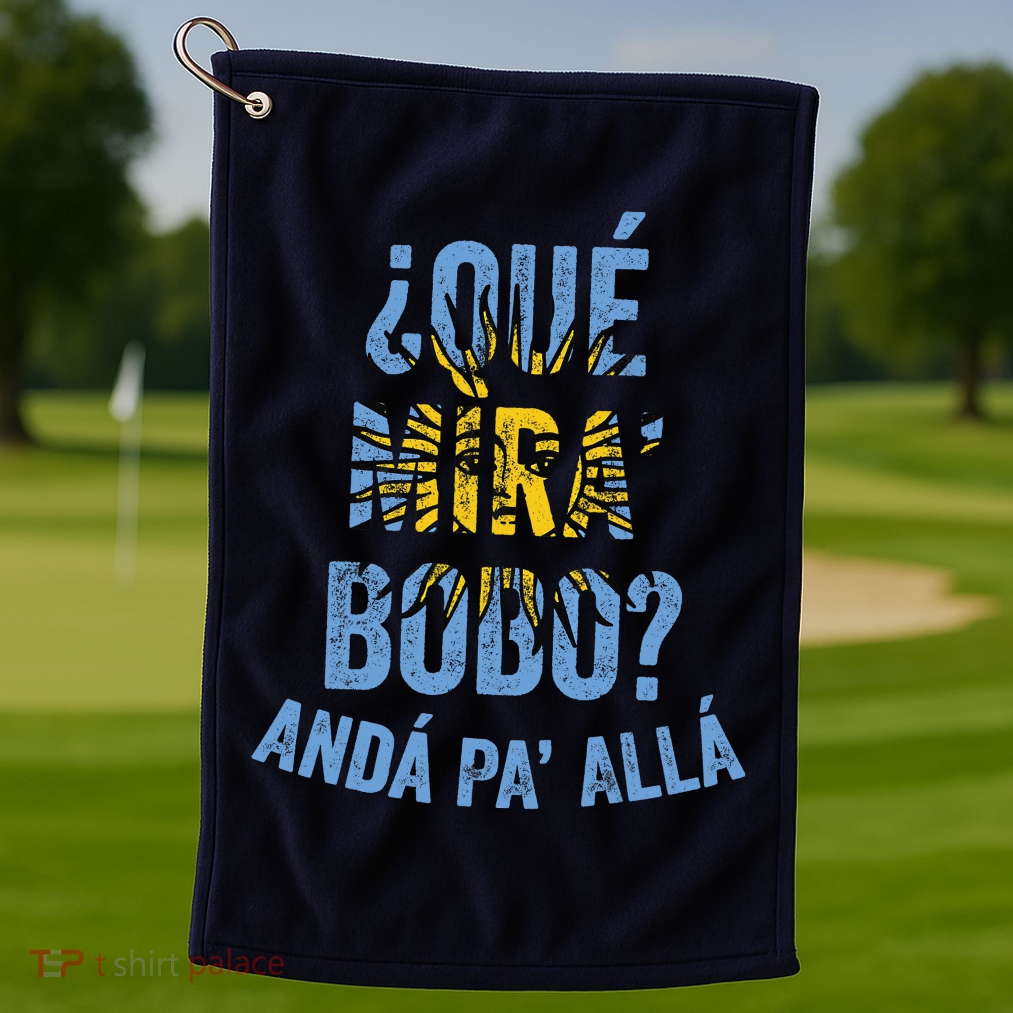 Qué Miras Bobo, Qué Mira Bobo Costume Golf Towel