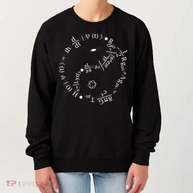 Quantum Mechanics Formula String Theory Maths Universe Women's Sweatshirt