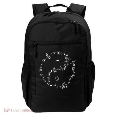 Quantum Mechanics Formula String Theory Maths Universe Backpack