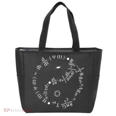 Quantum Mechanics Formula String Theory Maths Universe Tote Bag
