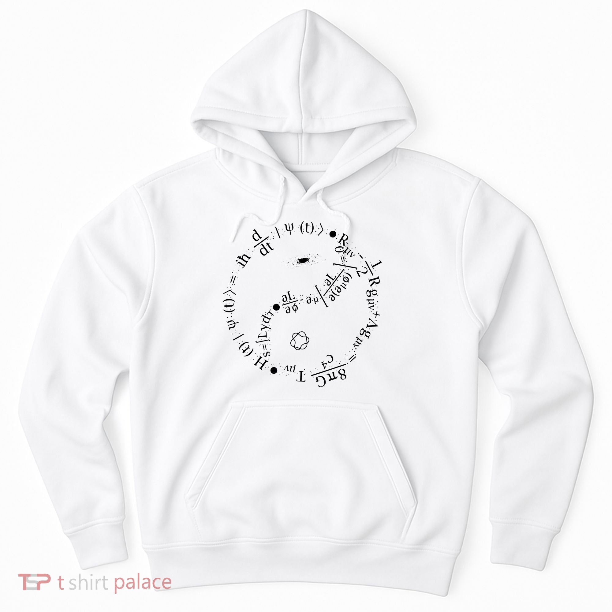 Quantum Mechanics Formula String Theory Maths Universe Hoodie